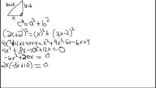 Exercice mathématique secondaire 3  Théorème de Pythagore mise en évidence simple [upl. by Atiuqan766]