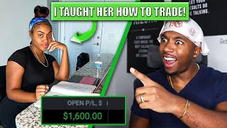 I Turned My Wife Into a PROFITABLE Day Trader in 24 Hours [upl. by Burgess720]