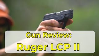 Gun reaview The Ruger LCP II  The Ultimate Little Spy Gun [upl. by Sucul987]