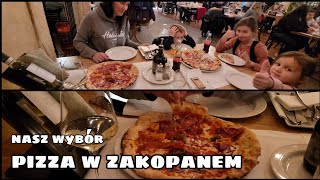 Dobra pizza w Zakopanem  nasz wybór  Zakopane [upl. by Oiliduab57]