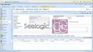 How to Use Sales Processes in SalesLogix Web CRM [upl. by Etakyram]