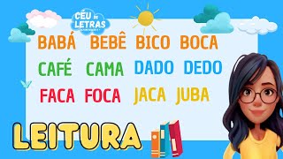 APRENDA LER E ESCREVER Aula de leitura [upl. by Julienne818]