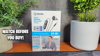 Boya BYM1 Review  Still Good In 2024  Mic Test [upl. by Thilde]