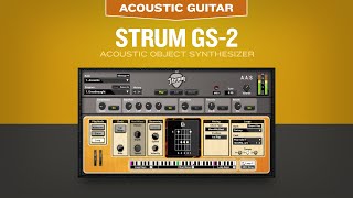 Presenting the acoustic side of the Strum GS2 guitar plugin VST AU AAX RTAS [upl. by Hammerskjold]