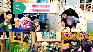 Tempat Menarik Di Ipoh l TiniTin Town  Largest Indoor Playground In Ipoh [upl. by Sucramrej]