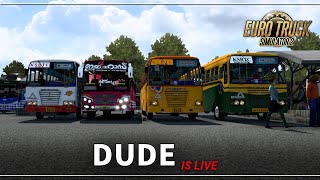 Ellarum Adich Keeri Vaaaa KSRTC Bus Driving Multiplayer Euro Truck Simulator 2 ets2 [upl. by Atrebor]