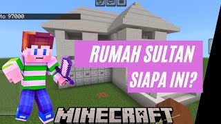 Membuat Rumah Modern di Gameplay Joystick World  Minecraft Indonesia [upl. by Alliuqahs]