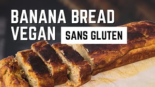 🌱 Banana Bread Vegan Sans Gluten [upl. by Tnecniv]