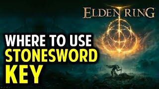 How to Unlock the Secret Area in Stranded Graveyard  Where to Use Stonesword Key  Elden Ring [upl. by Tatiana]