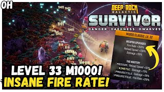 Insane Fire Rate Sawn Off M1000 Classic Deep Rock Galactic Survivor [upl. by Ultann397]