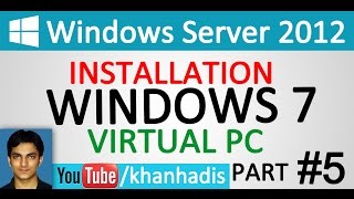 MCSA Server 2012 R2 in UrduHindi VMware Windows 7 Part 5 [upl. by Alidia743]