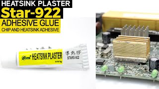 Adhesive heatsink permanent Plaster Star 922 [upl. by Maxine966]