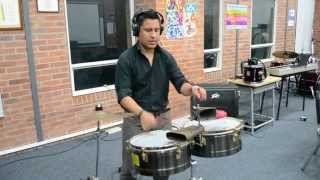 Vivir Mi Vida Mark Anthony Cover Timbal [upl. by Nawud]