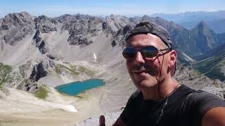 Seeköpfe 2718m  Lechtaler Alpen  Bike amp Hike über Memminger Hütte [upl. by Phil19]