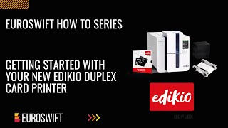 Getting started with your Edikio Duplex Card Printer [upl. by Llenoil]