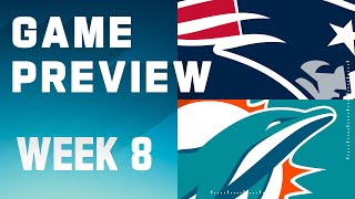 New England Patriots vs Miami Dolphins  2023 Week 8 Game Preview [upl. by Shull]