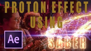 Proton Laser Effect Using Saber [upl. by Retxab]