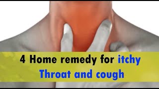 HOME REMEDY FOR ITCHY THROAT AND COUGH [upl. by Cousins]