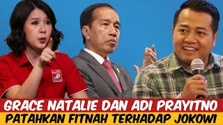 GRACE NATALIE amp ADI PRAYITNO ITU KEINGINAN BU MEGA BUKAN MULYONO [upl. by Nylarad162]