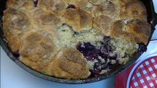 Rubarb Berry Cobbler Recipe  Noreens Kitchen [upl. by Norel769]