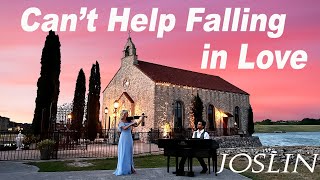 Cant Help Falling In Love With You  JOSLIN  Elvis Cover [upl. by Conlon]