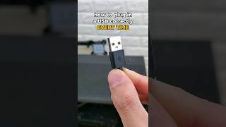 how to plug in a USB correctly 100 of the time [upl. by Eserahs]