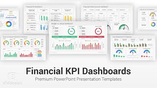 Financial KPI Dashboards PowerPoint Templates Designs  SlideSalad [upl. by Elleda942]