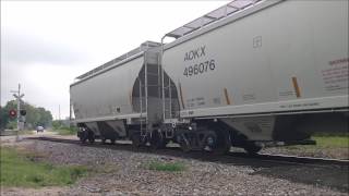 May 28 2017 Illinois Railnet at Sheridan and Wedron IL [upl. by Mazlack975]