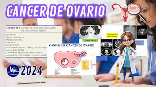 RM 24  GINECOLOGIA Cáncer de Ovario Estudios M Y C [upl. by Anailuj391]