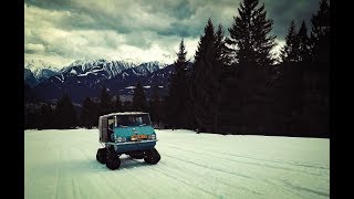 Steyr Puch Haflinger  quotTour de Alpesquot [upl. by Attoynek386]