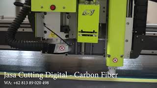 Jasa Cutting Digital Esko Kongsberg  Bahan Carbon Fiber  Digital Process  Rusman AS [upl. by Donaldson869]