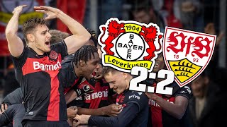 ES IST ABSURD Leverkusen in erneut LETZTER Sekunde gegen Stuttgart [upl. by Grube]