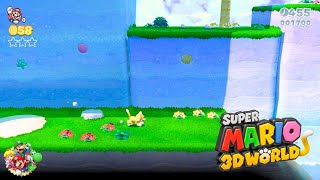 PIPELINE LAGOON  WORLD 35  Super Mario 3D World  Gameplay And Walkthrough [upl. by Cralg]