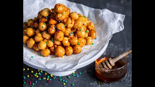 Struffoli – Festtagsgebäck aus Neapel ✨ [upl. by Gnuhp321]