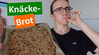 Knäckebrot selber machen Gesund proteinreich amp ohne Mehl Rezept [upl. by Viole632]