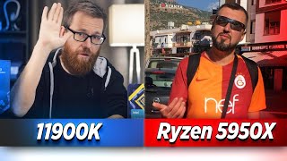 i9 11900k vs Ryzen 5950X Who is first  Intel or AMD Ultimate test [upl. by Johna]