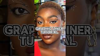 Graphic Liner Tutorial Tips youtubemadeforyou graphicliner liner makeup makeupshorts p [upl. by Eytak]