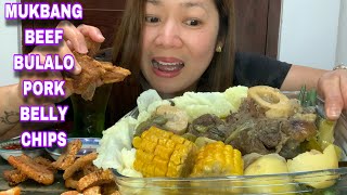 MUKBANG BEEF BULALO PORK BELLY CHIPSREALMUKBANGMUKBANGERS PHCOLLAB with MomshieRuby [upl. by Liebowitz874]