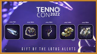 Warframe  Road To Tennocon Special Alerts [upl. by Eiznyl885]