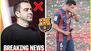 XAVI QUITTE LE BARÇA  IL ANNONCE SON DÉPART [upl. by Parish]