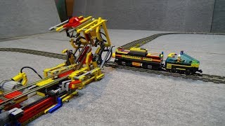 LEGO  Rolling Hydraulic Train Bridge  Pneumatik Brücke Creation by new Lego [upl. by Ibbor140]