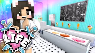 💙Ice Cream  Food Shop Minecraft X Life Ep26 [upl. by Yrrek]