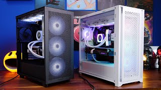 Corsair 5000D Airflow vs NZXT H7 Flow RGB  which is the best midtower case [upl. by Nitsruk220]