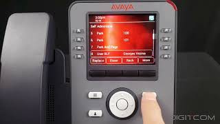 Avaya J169 amp J179 Phones Setting up Speed Dial [upl. by Naillimixam]