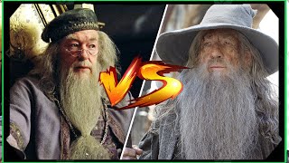 Gandalf Vs Dumbledore ¿Quién es más poderoso [upl. by Atilamrac338]