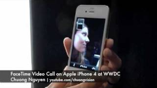 iPhone 4 FaceTime Video Call Demo  Pocketnow [upl. by Geilich]