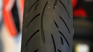 Metzeler Roadtec Z8 Interact Front Tire  Motorcycle Superstore [upl. by Ogg827]