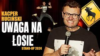 Kacper Ruciński  quotUWAGA NA ŁOSIEquot  całe nagranie 2024 standup [upl. by Hymie439]