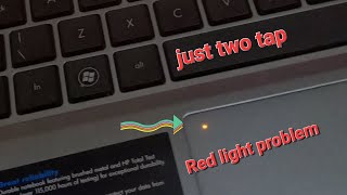 How to solve red light problem pc  touchpad  laptop  pc touchpad  computerknowledge [upl. by Jung454]