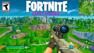 The NEW FIRST PERSON Mode in Fortnite New Update [upl. by Eiliah207]